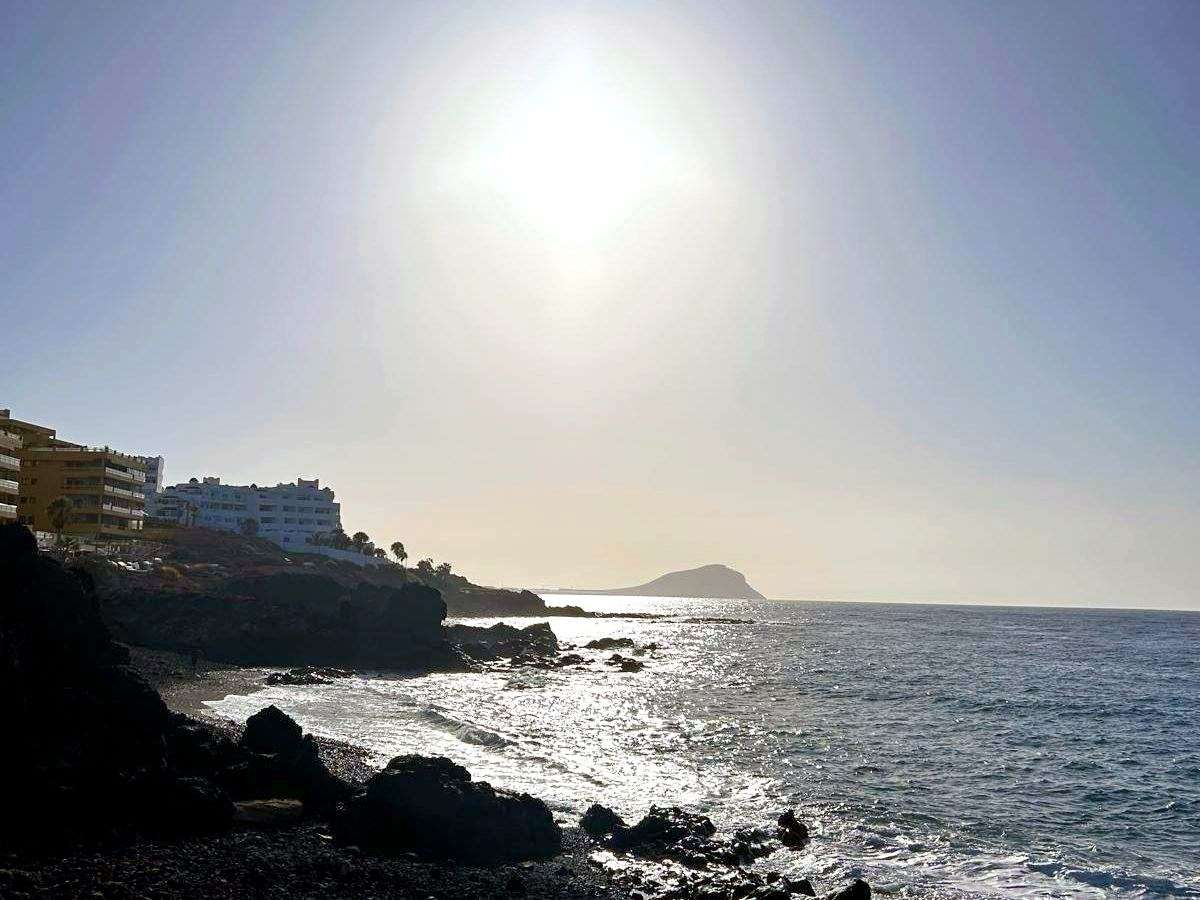 A turquoise Atlantic cove in south Tenerife